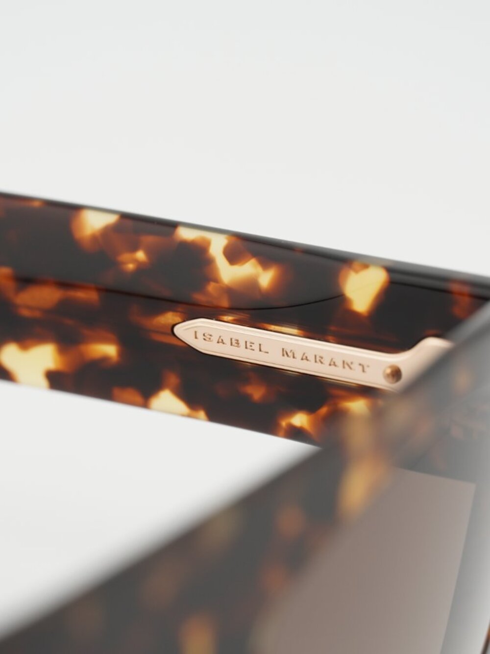 Isabel Marant IM 0154/S 0086 HA Sunglasses Havana Geometric Frame, Brown Lenses - Picture 9 of 10